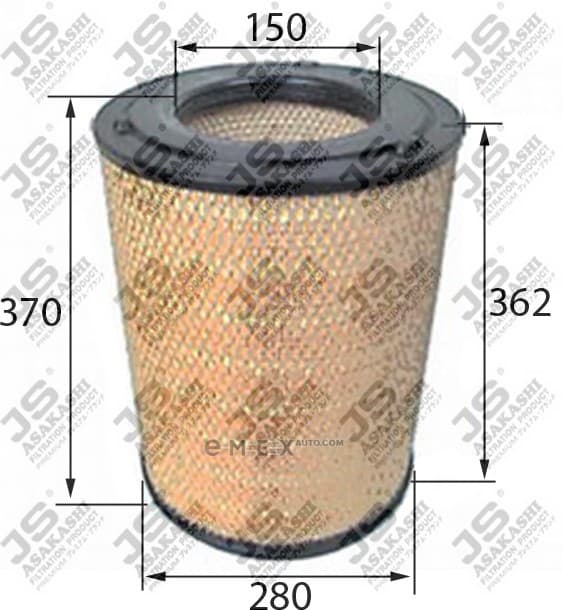 OEM AIR FILTER 6D24-T/6D40T 8DC9 A371J