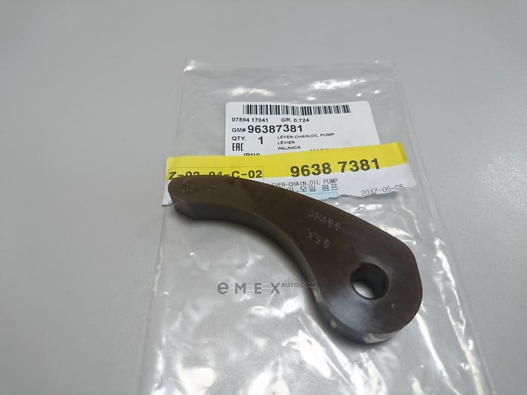 OEM LEVER, TIMING BELT TENSR PUL 96387381