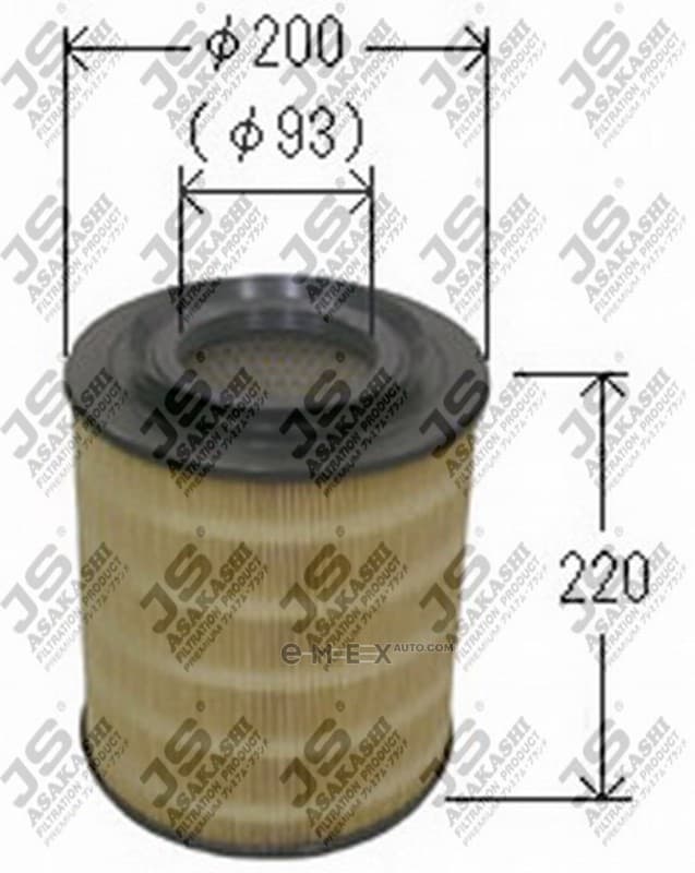 OEM FILTER ASSY, AIR ELEMENT A3023