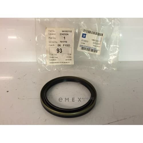 OEM SEAL RING CRANKSHAFT REAR 90352112