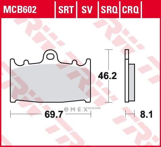 OEM MCB602