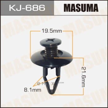 OEM PLASTIC CLIPS KJ686