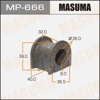 OEM SUSPENSION RUBBER BUSH MP666