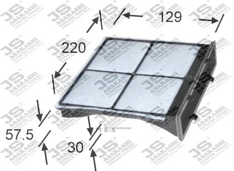 OEM CABIN FILTER EJ20 AC9321