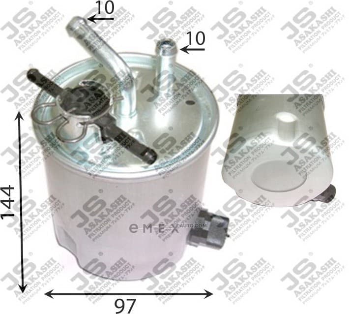 OEM FILTER ASSY, FUEL PUMP FS0072