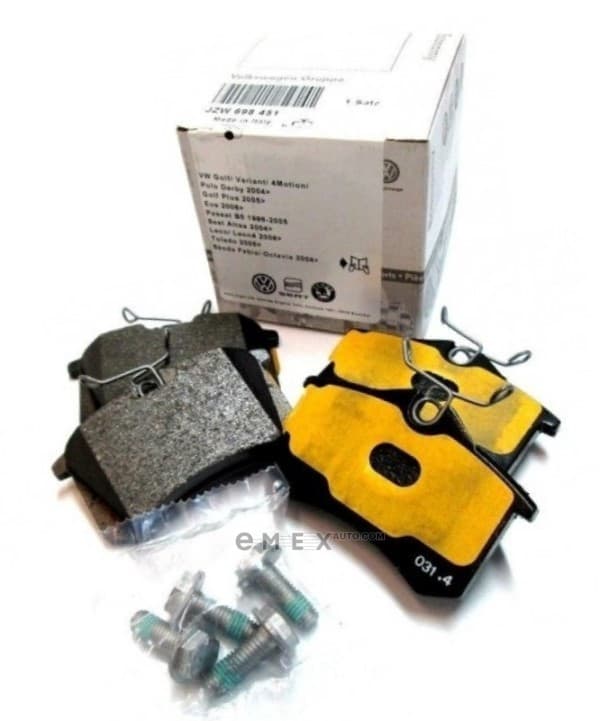 OEM PAD KIT, DISC BRAKE JZW698451