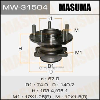 OEM WHEEL HUB ASSY MW31504