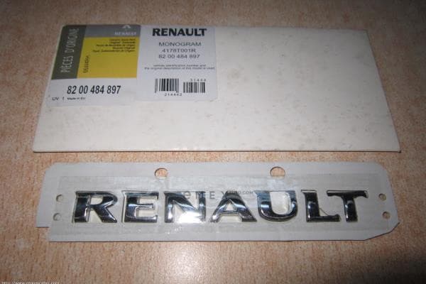 OEM STICKER, LABEL 8200484897