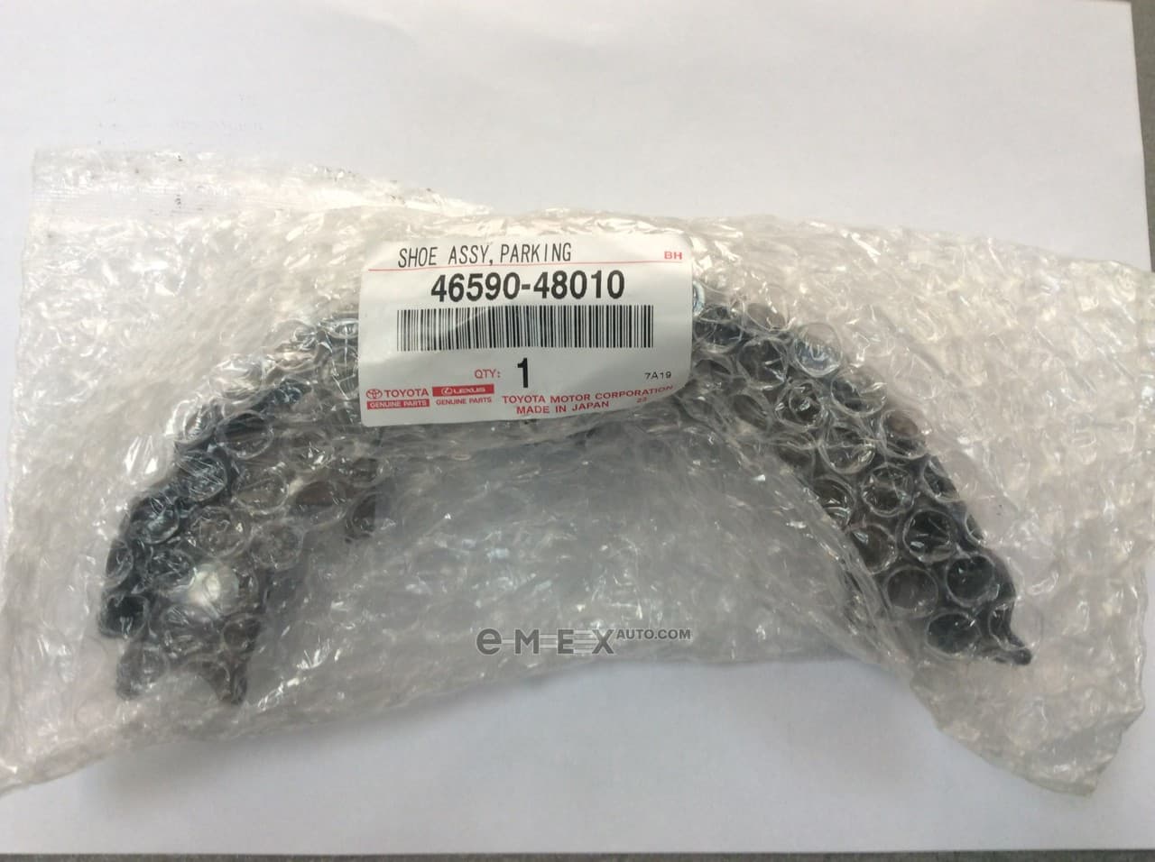 OEM SHOE ASSY, PARK 4659048010