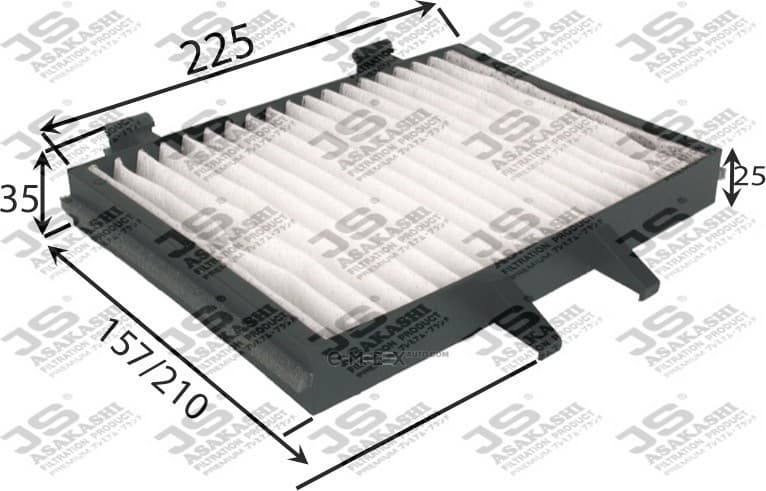 OEM FILTER ASSY, CABIN AIR AC0178