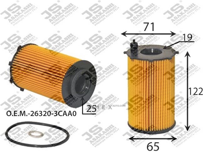 OEM OIL FILTER G6DE OE9306