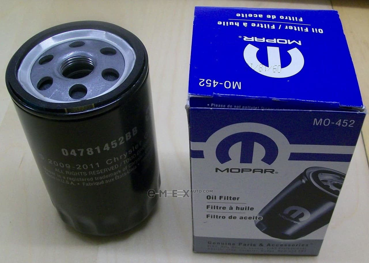 OEM OIL FILTER 04781452BB