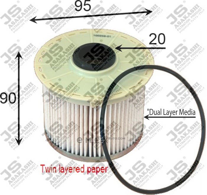 OEM FUEL FILTER 4JJ1-TC FE0025