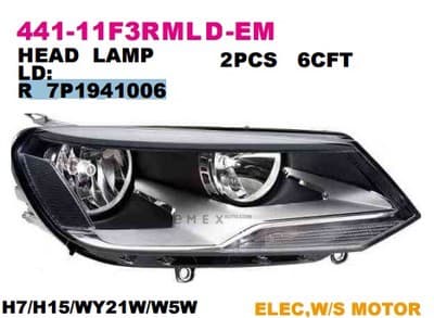 OEM HEADLAMP ASSY 44111F3RMLDEM