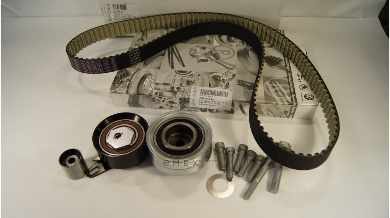 OEM BELT, TIMING WITH ROLLERS 076198119