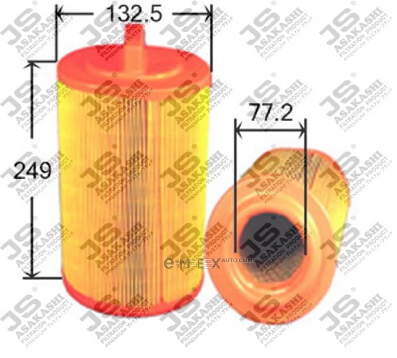 OEM FILTER ASSY, AIR ELEMENT A0125