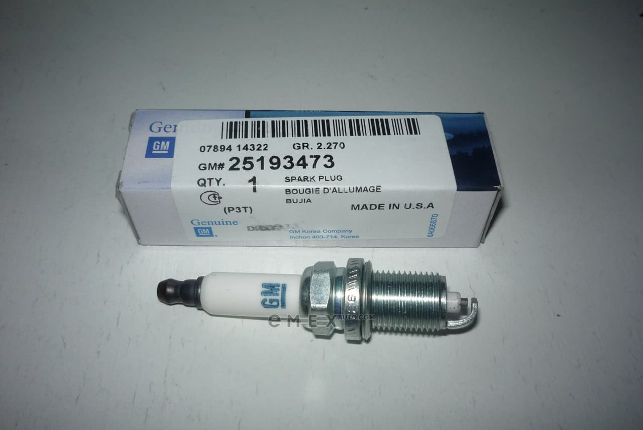 OEM SPARK PLUG 25193473