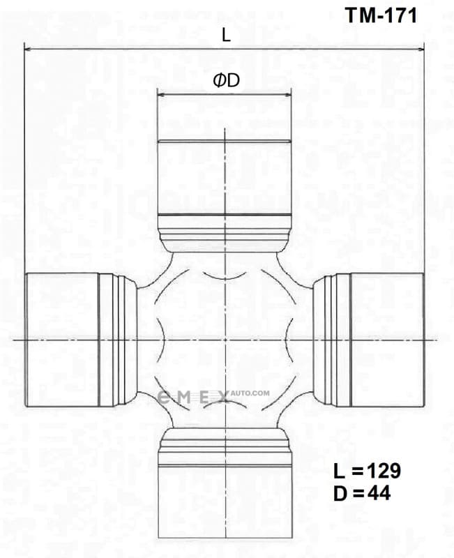 OEM CROSSMEMBER ASSY TM171