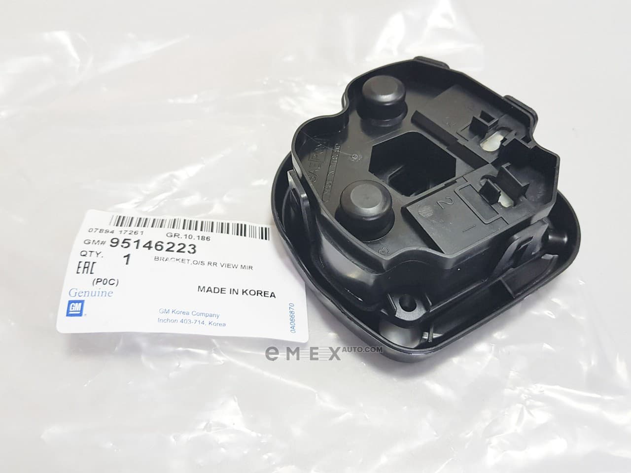 OEM BRACKET, PLASTIC 95146223