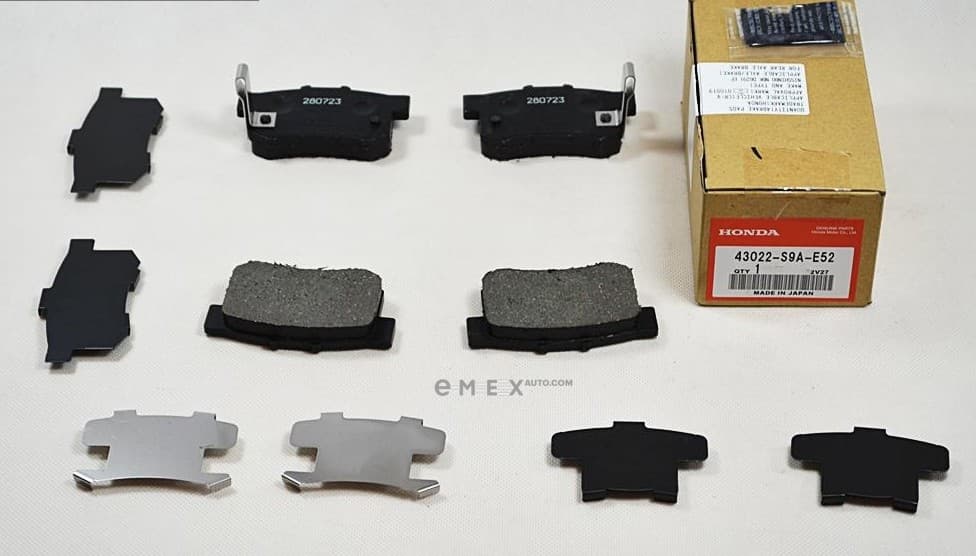 OEM SET,PAD RR 43022S9AE52