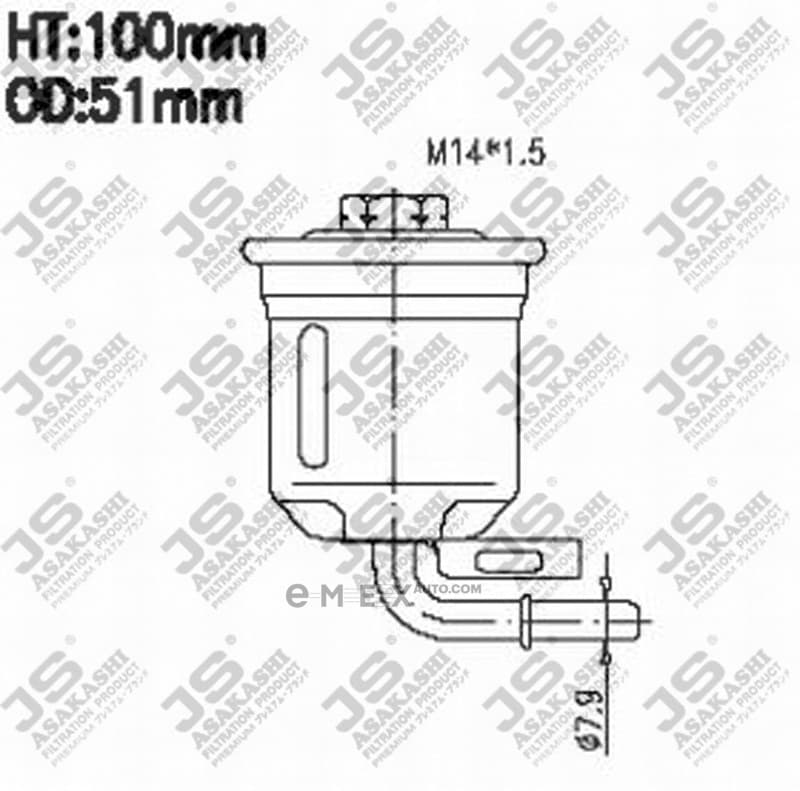 OEM FUEL FILTER LXS/CMRY/AVLN/M-2 FS3201