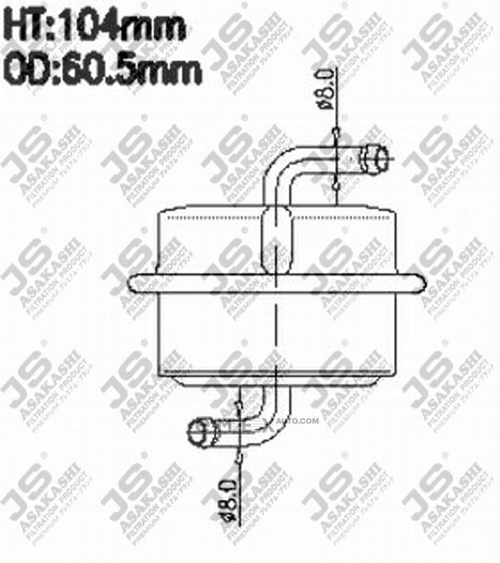 OEM FILTER ASSY, FUEL PUMP FS7095