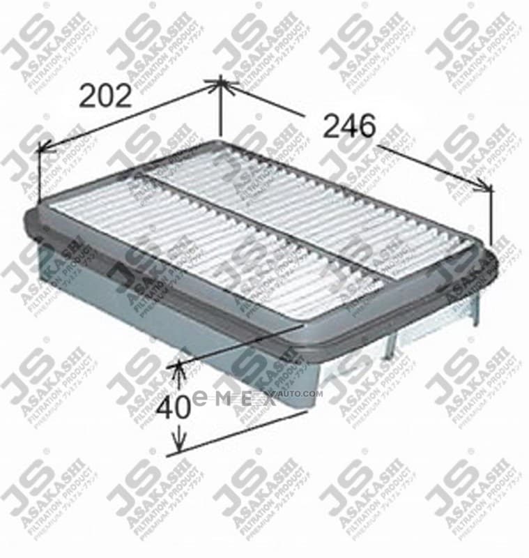 OEM FILTER ASSY, AIR ELEMENT A9204