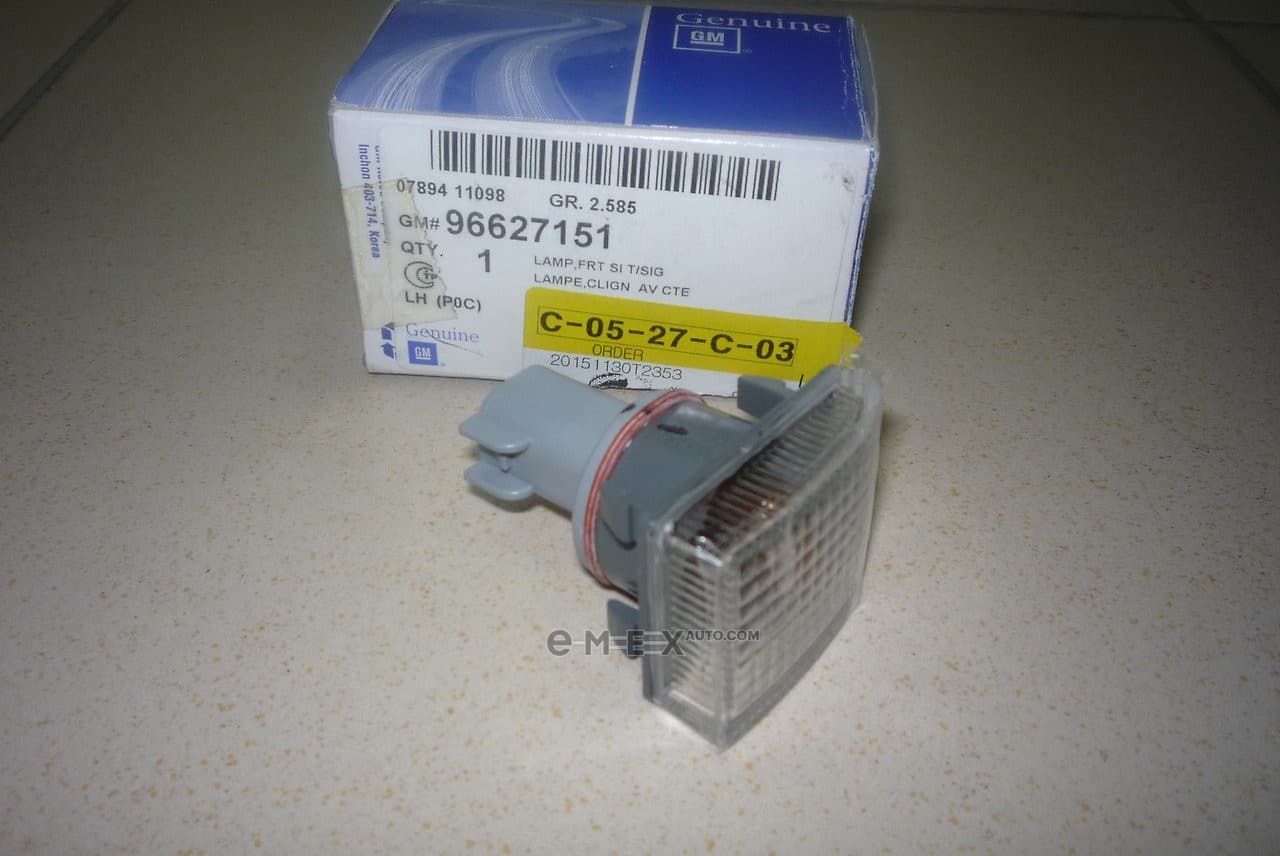 OEM LAMP ASSY, TURN SIGNAL 96627151