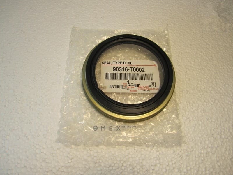 OEM SEAL, TYPE D OIL 90316T0002