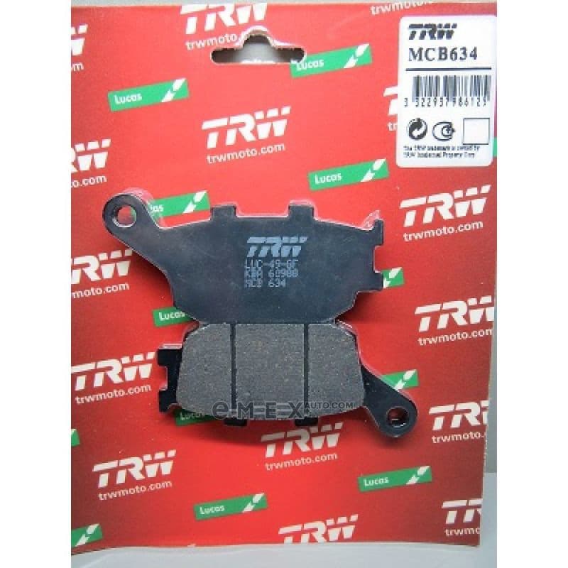 OEM PAD KIT, DISC BRAKE MCB634