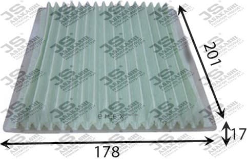 OEM FILTER ASSY, CABIN AIR AC302C