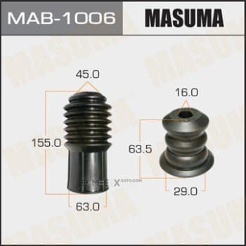 OEM SHOCK ABSORBER BOOT MAB1006