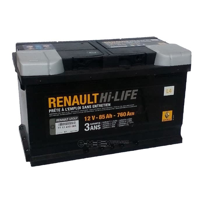 OEM BATTERY 85AH 80 7711419085