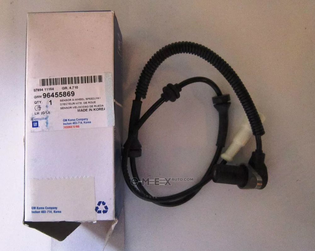 OEM SENSOR, WHL SPEED FRT LH 96455869