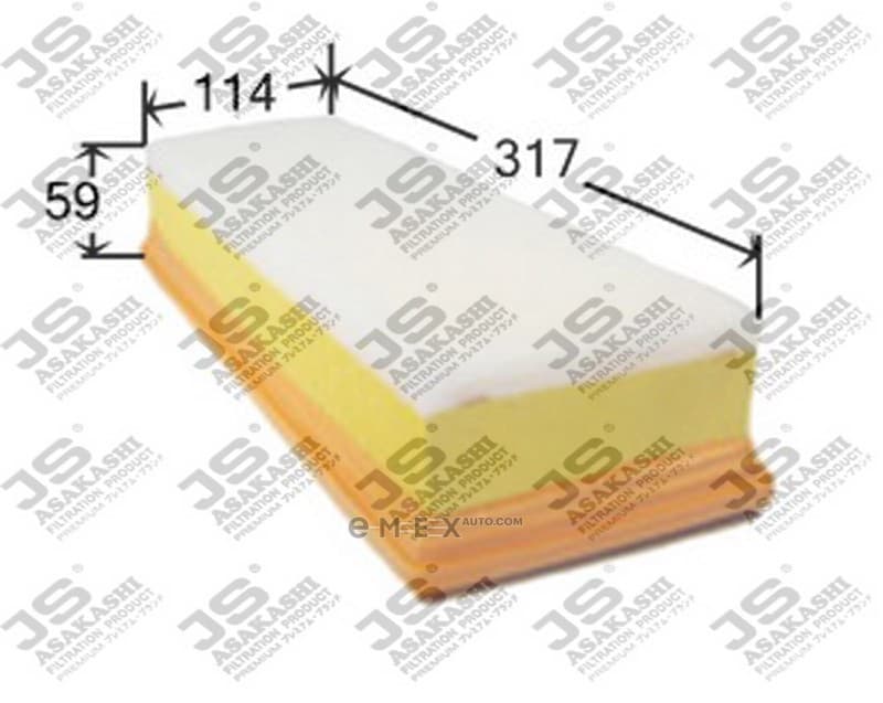 OEM FILTER ASSY, AIR ELEMENT A0331