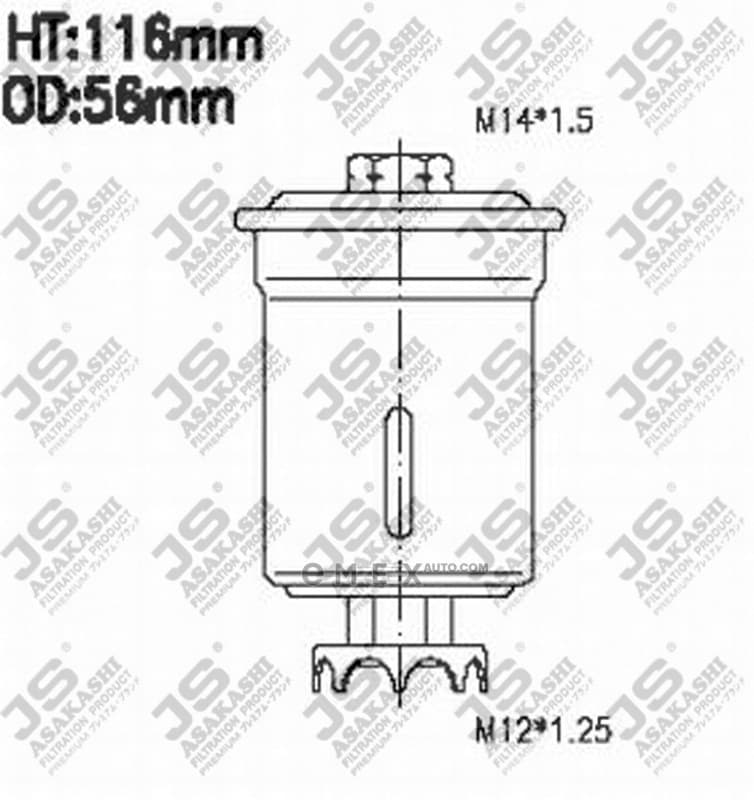 OEM FUEL FILTER 5SFE/1VZ/3S FS6002U