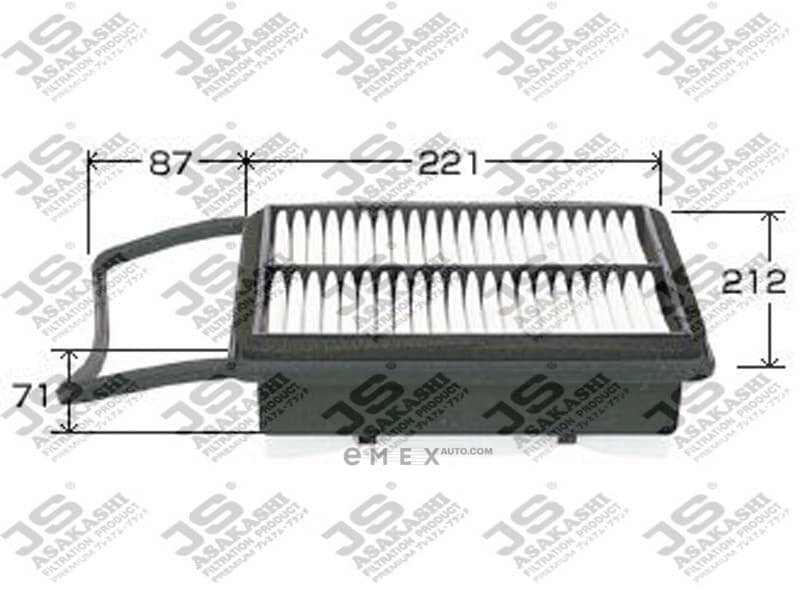 OEM FILTER ASSY, AIR ELEMENT A527J