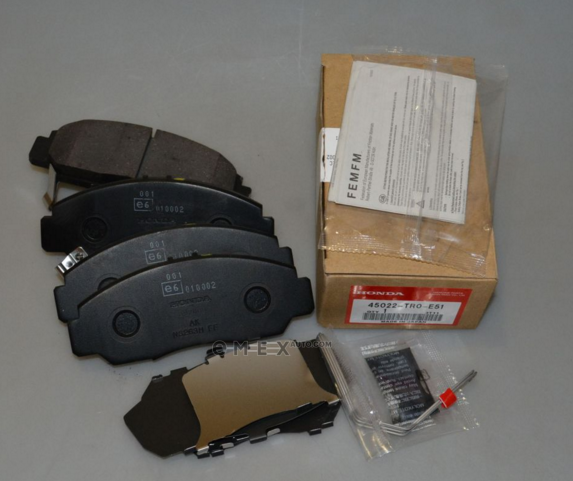 OEM PAD KIT, DISC BRAKE 45022TR0E51