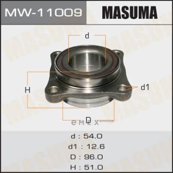 OEM WHEEL HUB ASSY MW11009