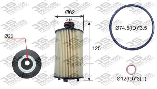 OEM OIL FILTER OE14001