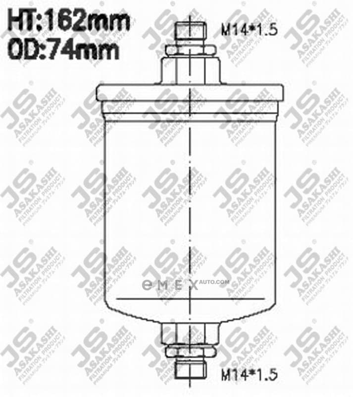 OEM FILTER ASSY, FUEL PUMP FS2019