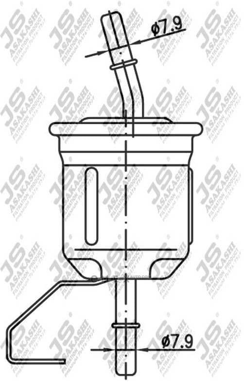 OEM FUEL FILTER FORTUNER FS3213