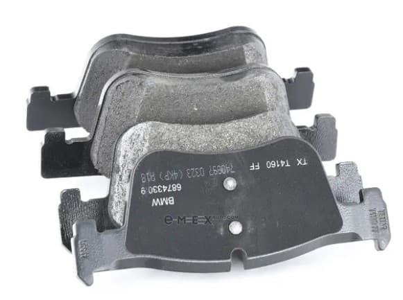 OEM Repair kit, brake pads asbestos-free 34116874331