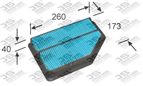 OEM AIR FILTER CRV 2007 K20A A8511