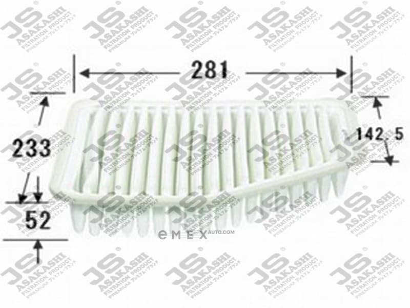 OEM AIR FILTER 3UZ-FE LXS/CRWN A1008