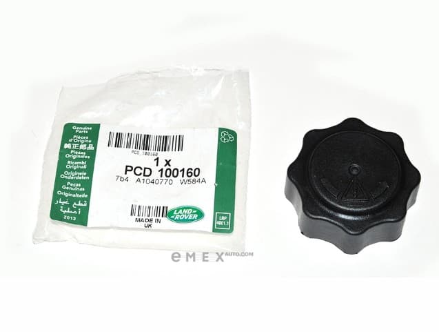 OEM CAP, RADIATOR PLASTIC PCD100160