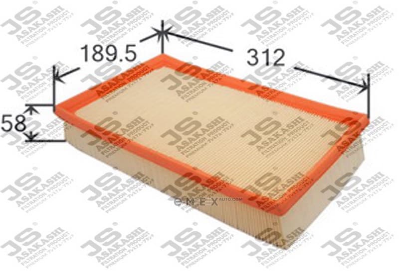 OEM FILTER ASSY, AIR ELEMENT A0327