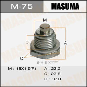 OEM OIL DRAIN PLUG M75