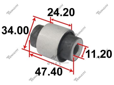 OEM BUSHING, SUSPENSION ARM AAMHO1009