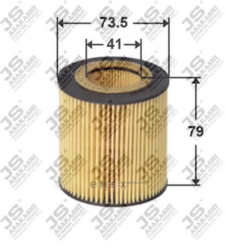 OEM OILFILTERELEMENT OE0053